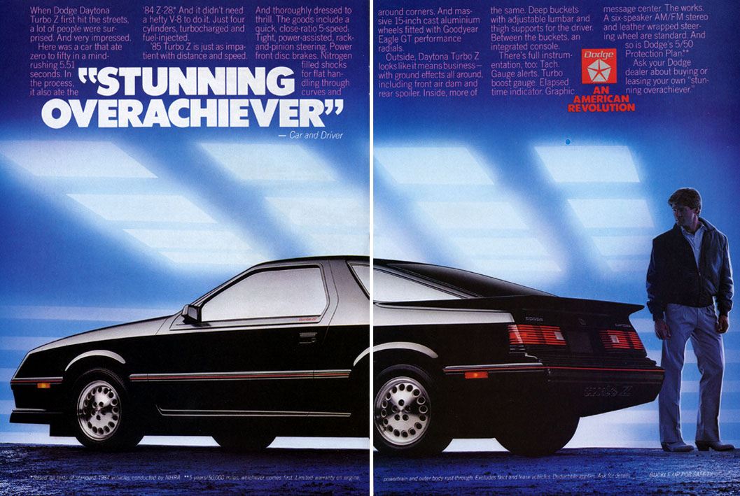1984 Dodge Performance Brochure Page 2